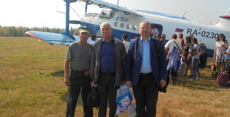 Рабочая поездка депутата-коммуниста Юрия Юхневича в Вагайское Заболотье