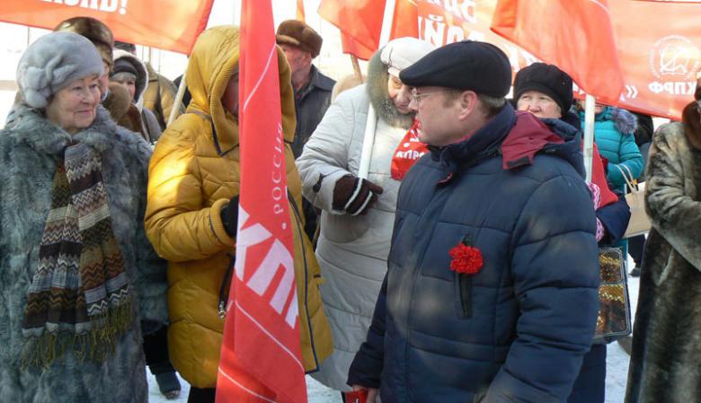 Столетие Красной армии отметили в Тобольске