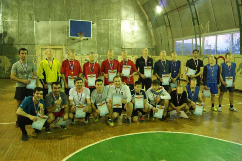Комсомольцы провели турнир по мини-футболу, посвященный новогодним праздникам, при содействии ФКУ Тюменской воспитательной колон