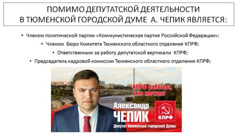 Итоги депутатской работы Александра Чепик за 2016 год