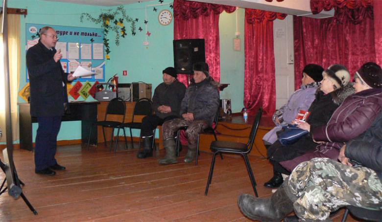 Юрий Юхневич посетил труднодоступные территории Тобольского  Заболотья