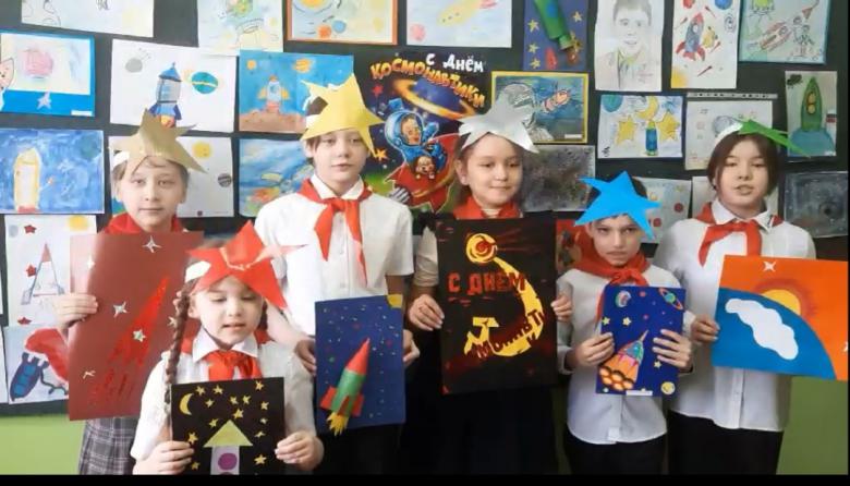 Активисты женского движения провели детские мероприятия в честь дня космонавтики