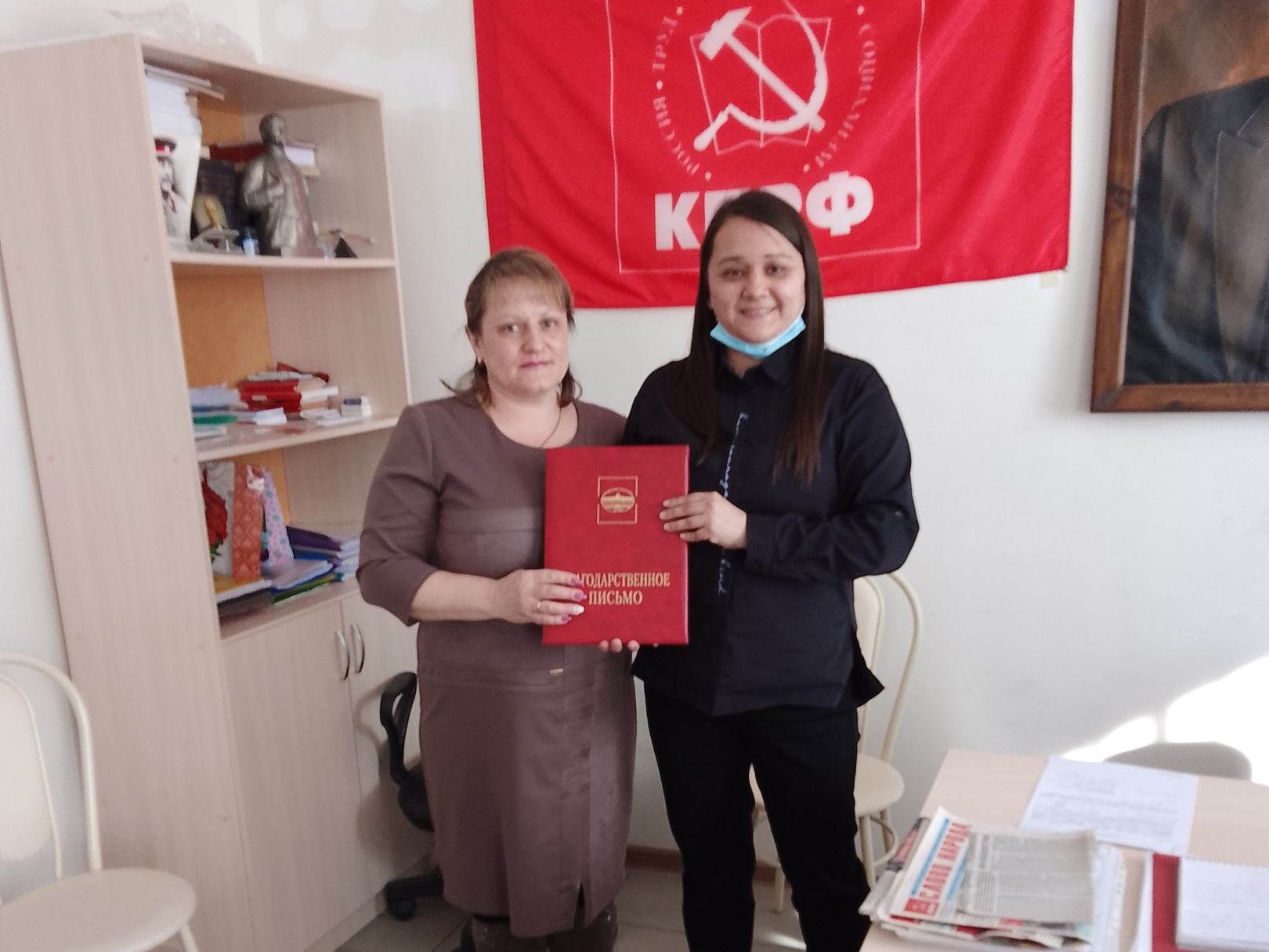 Рабочая поездка депутата-коммуниста Регины Юхневич в Вагайский район